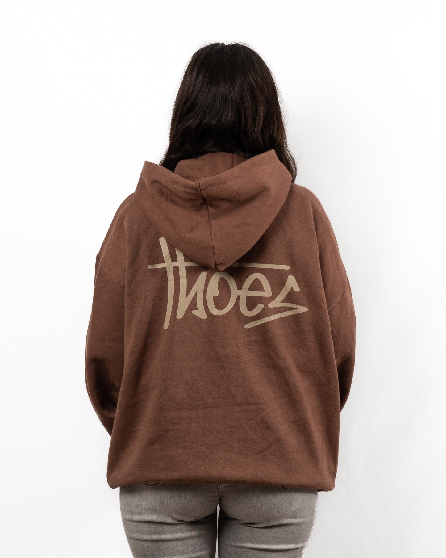 Thoes Essentials Hoodie (Brown)